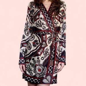 Farm Rio Wrap Mini Dress